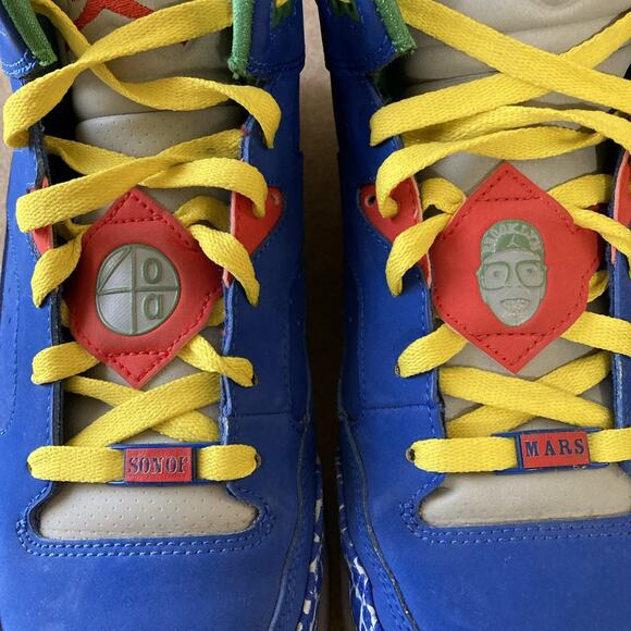 Nike Air Jordan Son of Mars Men’s Sz 11 Blue Colorful Basketball Sneaker 2013 - Picture 3 of 12